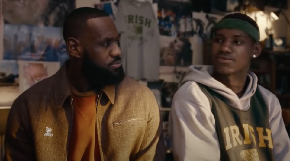 How LeBron James is inspiring young Black men through his Crypto.com ad