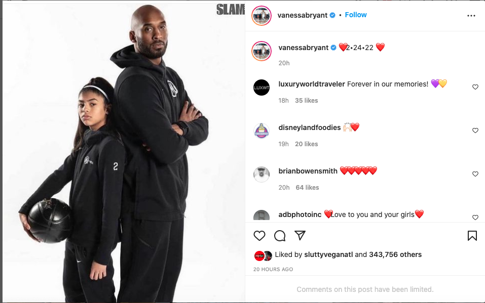 Kobe and Gianna Bryant hoodies sell out in less than 24 minutes (photos)