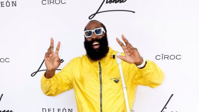 James Harden (pictured) allows the Philadelphia 76ers to capitalize on a historically dominant campaign from Joel Embiid. (Frazer Harrison/Getty Images)