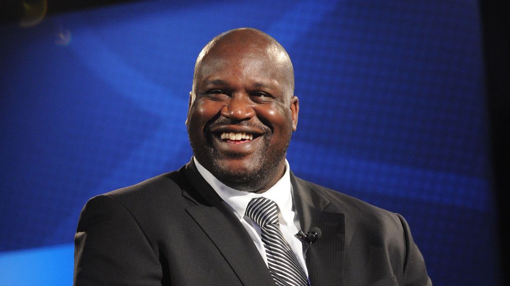 During halftime of the 2022 NBA All-Star Game in Cleveland, Shaquille O'Neal gave an emotional speech thanking the individuals who helped him become one of the greatest centers in NBA history. (Brad Barket/Getty Images for American Express)