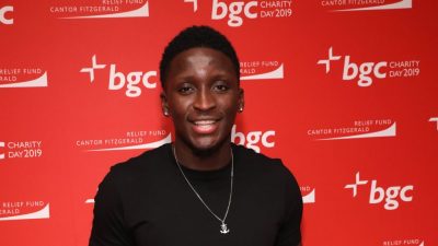 After spending the last 10 months rehabbing his knee, Victor Oladipo's taking a major step in his recovery: joining the Heat's G League affiliate (the Sioux Falls Skyforce) for 5-on-5 work. (Robin Marchant/Getty Images for Cantor Fitzgerald)