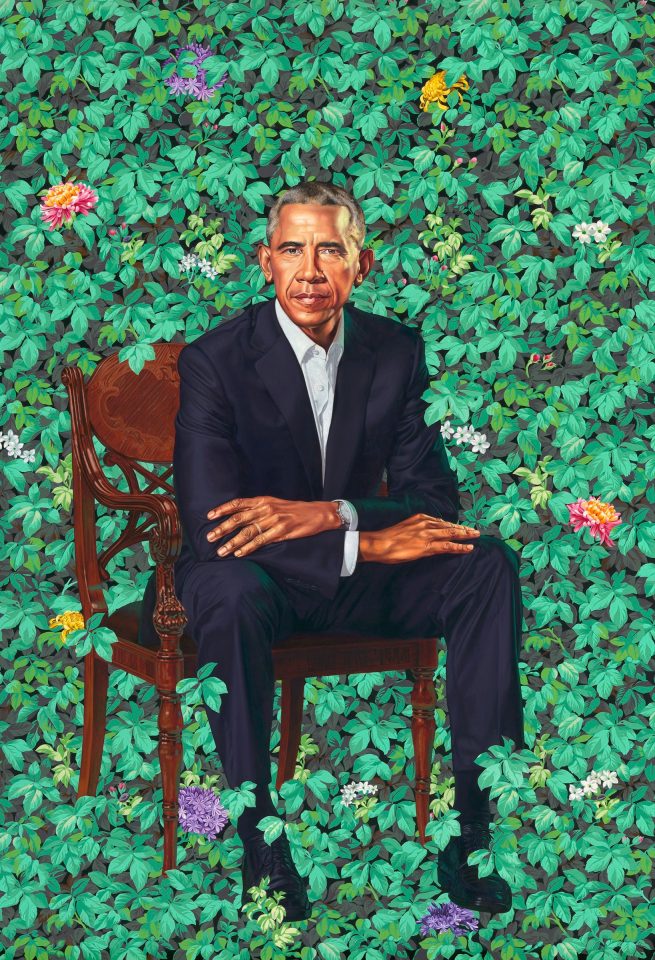 Michael Rooks breaks down the imagery of Obamas' portraits at the High Museum