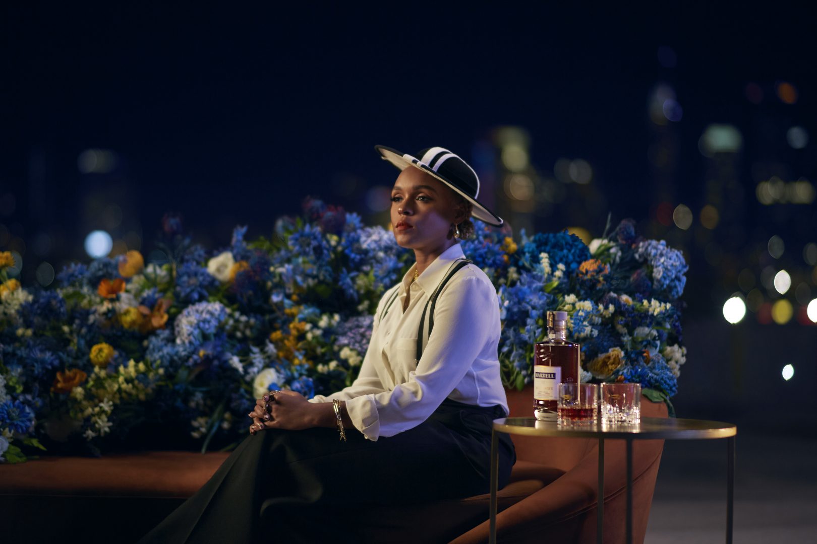 Janelle Monáe and Martell Cognac unveil 'Cocktail of the Future' kit