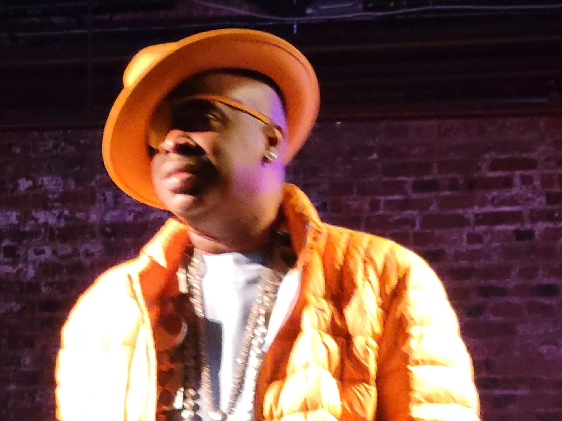 Slick Rick performs at Brooklyn Bowl