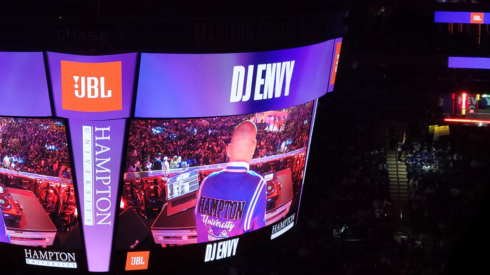 DJ Envy spinning at Madison Square Garden