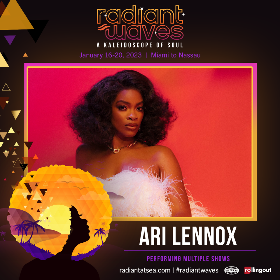 Rolling out and Sixthman music festival cruise 'RADIANT WAVES' bring you Ari Lennox, Charlie Wilson and more