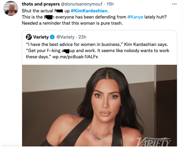 Kim Kardashian's advice to less fortunate women incites intense backlash