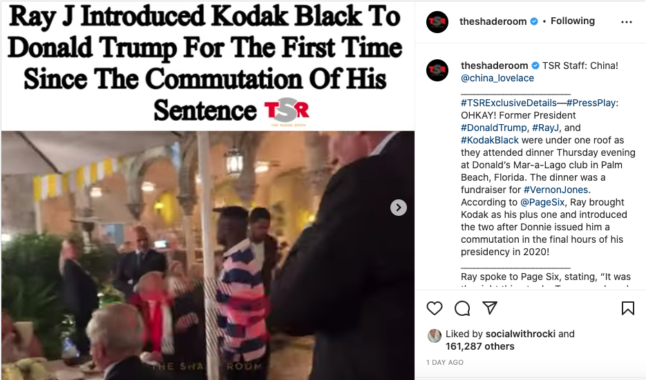 Ray J explains setting up meeting between Kodak Black and Donald Trump