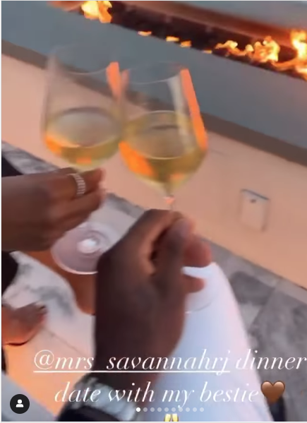 LeBron James surprises wife Savannah with home dinner date (photos, video)
