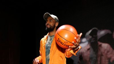 Offensively, Kyrie Irving will resume his place as the Nets' second scorer — the role in which he can be most effective. (Tyler Kaufman/Getty Images for GQ)