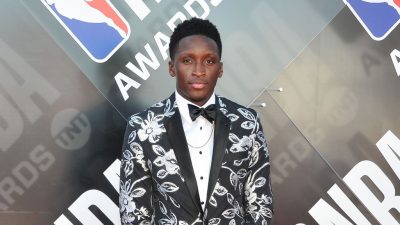 Former All-Star Victor Oladipo has been on the mend all season, recovering from surgery on his quad tendon. (Allen Berezovsky/Getty Images)