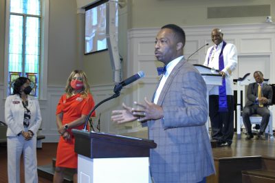 Dr. Ted Love speaks at NBCI's 'State of the State of Sickle Cell Disease' event
