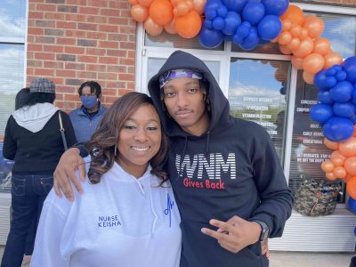 Jamie Foster Brown attends grand opening of 'DOPE Healing' in McDonough, Georgia