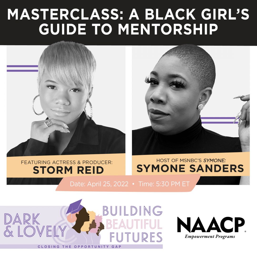 Today, April 25 at 5:30 p.m. EDT: Dark & Lovely, Storm Reid host 'Building Beautiful Futures' master class