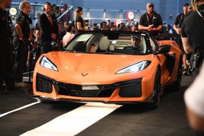 2023 Corvette Z06 raised $1M for the Thurgood Marshall College Fund at world famous Barrett-Jackson car auction in West Palm Beach, FL