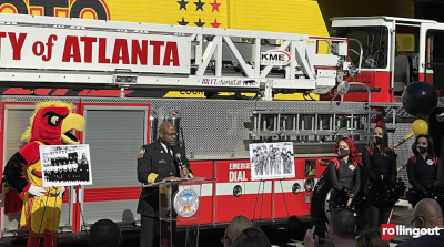 Atlanta Hawks honor the 1st Black firefighters of Fire Rescue Station 16