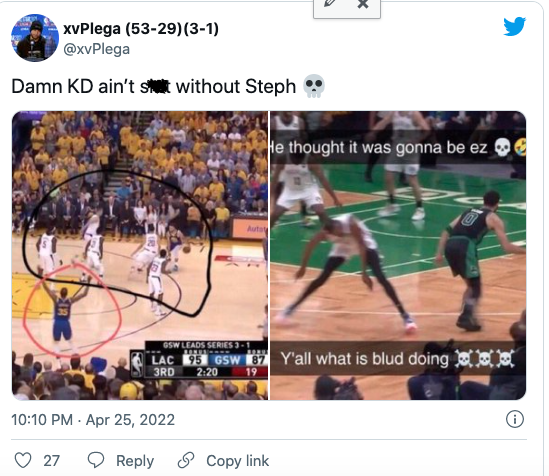 Kevin Durant and Kyrie Irving trolled after humiliating sweep in playoffs
