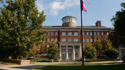 A building at the University of Georgia, in Athens, USA, where the study was done.  (Zenger)