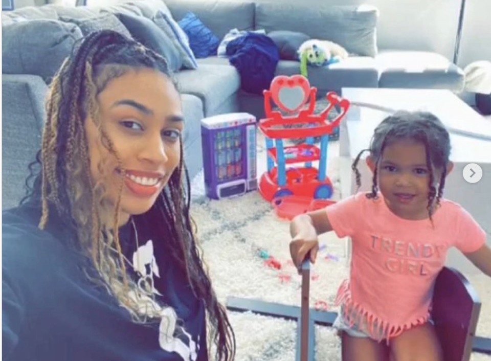 WNBA All-Star Dearica Hamby shares how motherhood impacted career