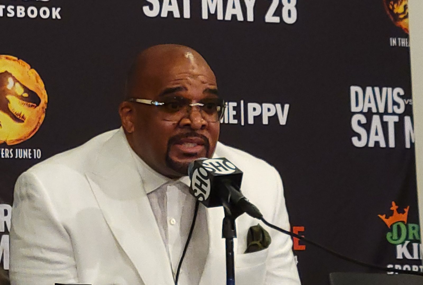 Mayweather Promotions CEO Leonard Ellerbe (Photo by Derrel Jazz Johnson for rolling out)