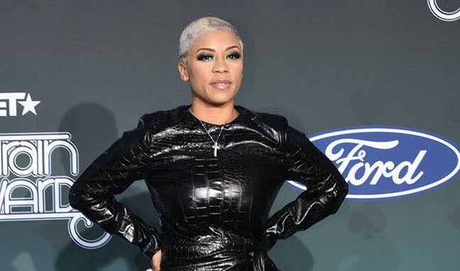 Keyshia Cole slams fan who says she's degrading her dead mother for biopic