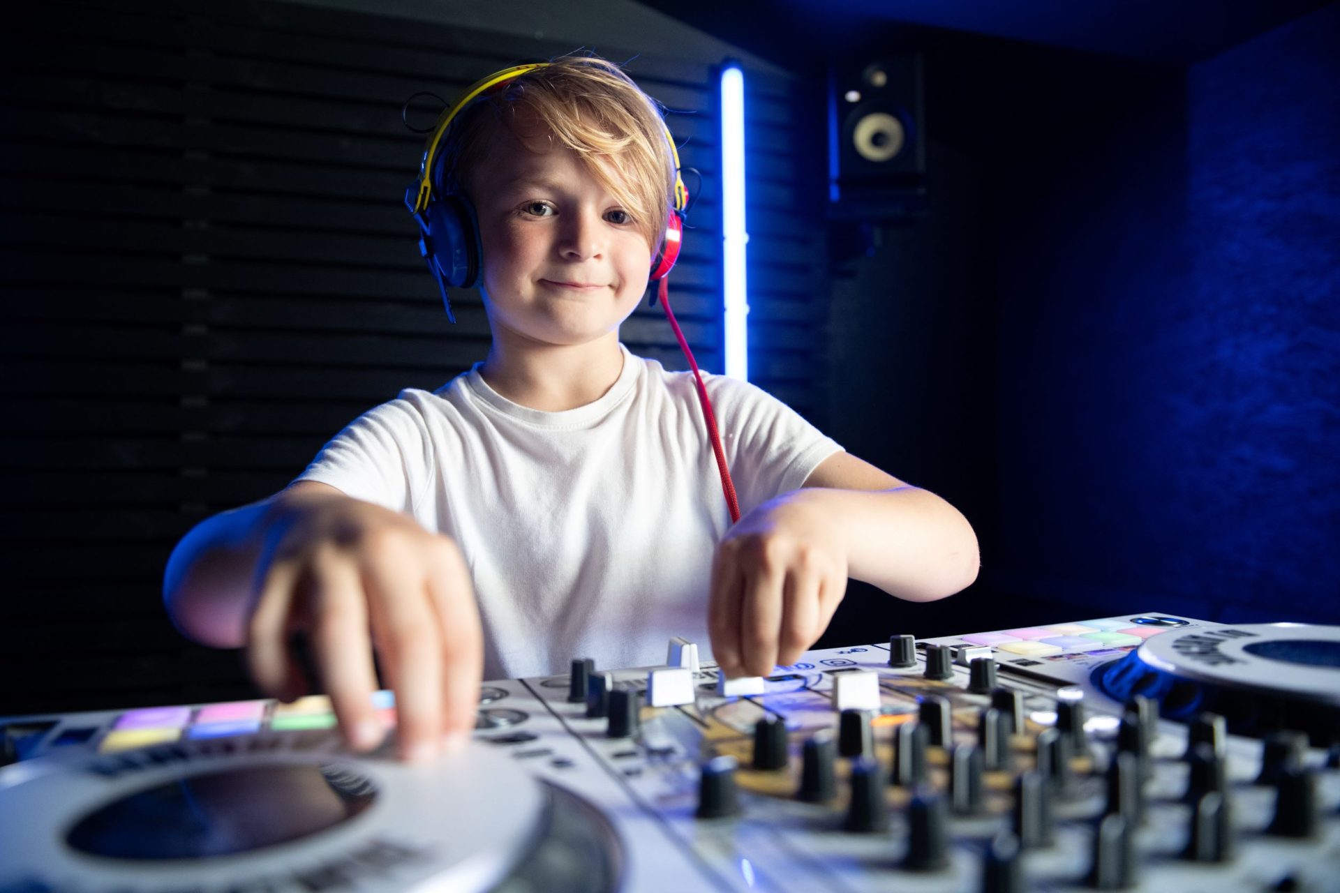 Talented Archie Norbury, better known as DJ Archie, was officially recognized as the youngest DJ on the planet at just four years and 130 days old. (Tony Kershaw/Zenger)