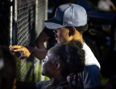 Chance The Rapper at Dusable for Juneteenth Block Party: (Photo credit: Corey Walden