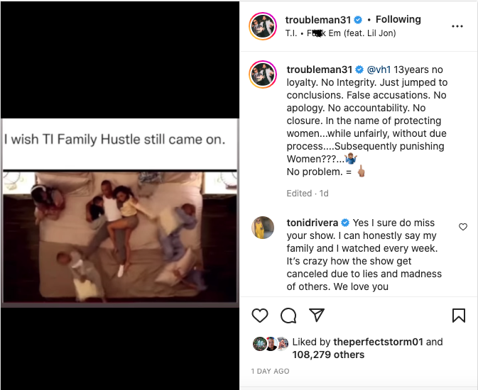 T.I. goes off on VH1