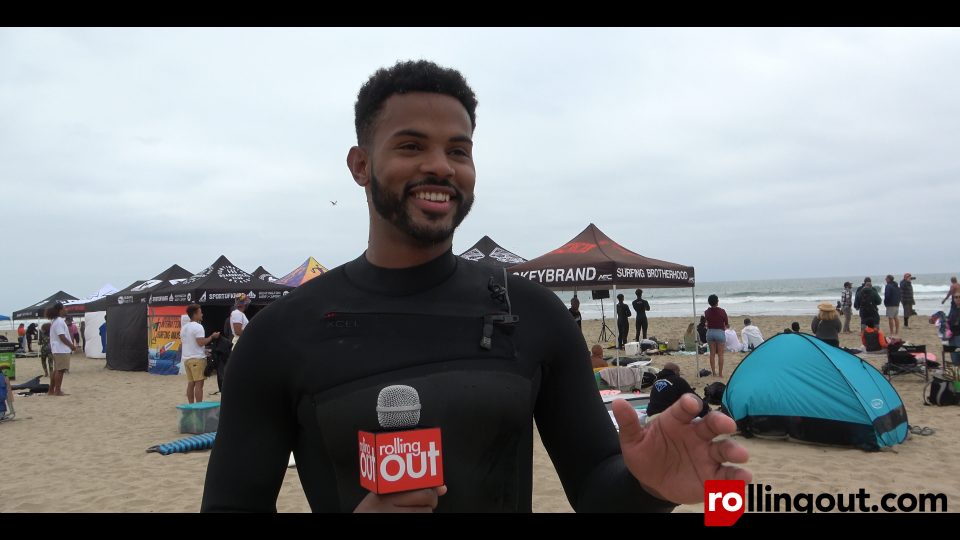 Trevor Jackson touts positive impact of surfing at 'A Great Day in the Stoke'