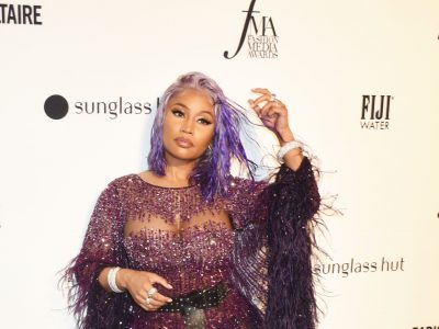 Nicki Minaj at the Daily Front Row's Fashion Media Awards on September 6, 2018 at the Park Hyatt in New York city