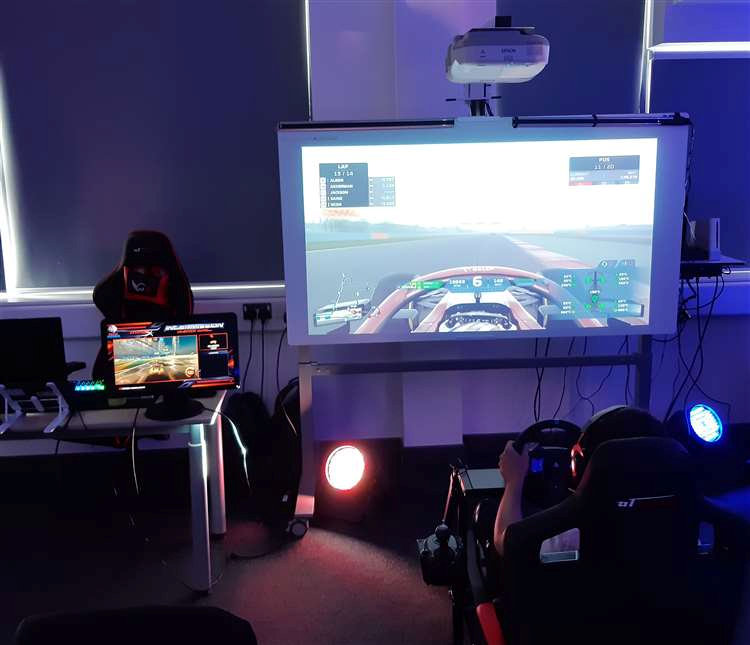 A secondary school has become one of the first in the world to offer an Esports qualification after installing a gaming arena at the college. (Simon Galloway, SWNS/Zenger)