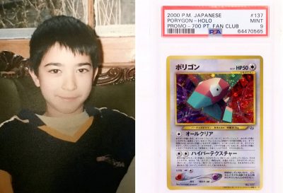 A schoolboy's Pokémon cards which he collected through playground 'swapsies' in the 1990s are now worth thousands of pounds. (Steve Chatterley, SWNS/Zenger)