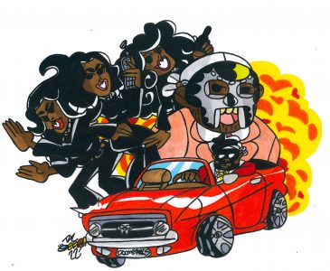 How Detroit artist Tac is giving cartoon illustrations a new meaning
