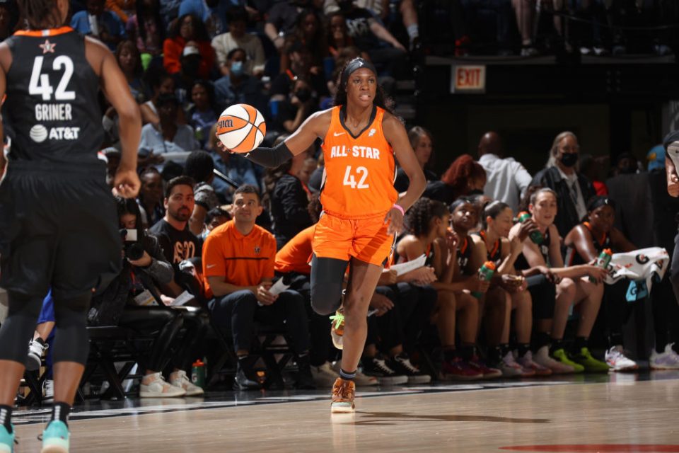 Athletes continue to support Brittney Griner at WNBA All-Star Game