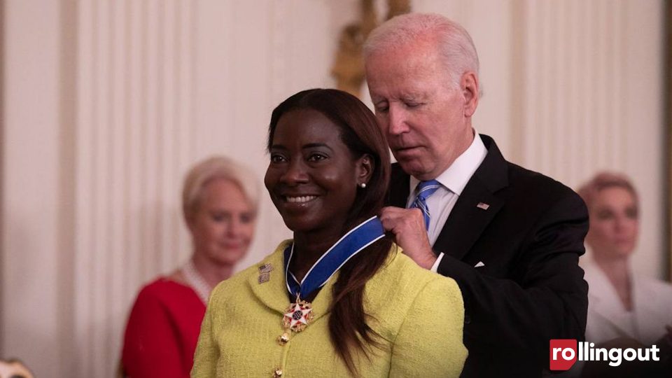 Fred Gray, Simone Biles and Sandra Lindsay receive Presidential Medal of Freedom