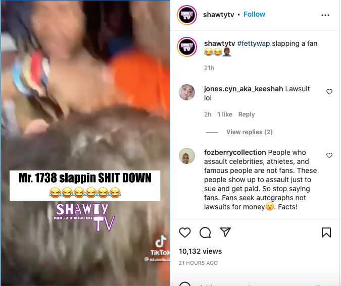 Fetty Wap caught slapping a woman on camera (video)