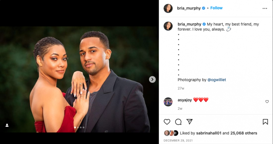 Eddie Murphy's daughter Bria marries