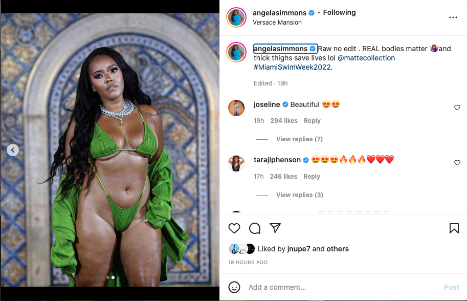 Angela Simmons sets Twitter on fire with risqué photos