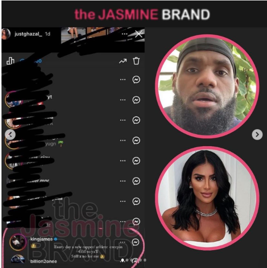 Instagram model trashed for claiming LeBron James slid into her DMs