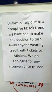 A furious mom has condemned her local cinema after it banned her son from seeing the new 'minions' film - because his friend was in a shirt. (Steve Chatterley, SWNS/Zenger)