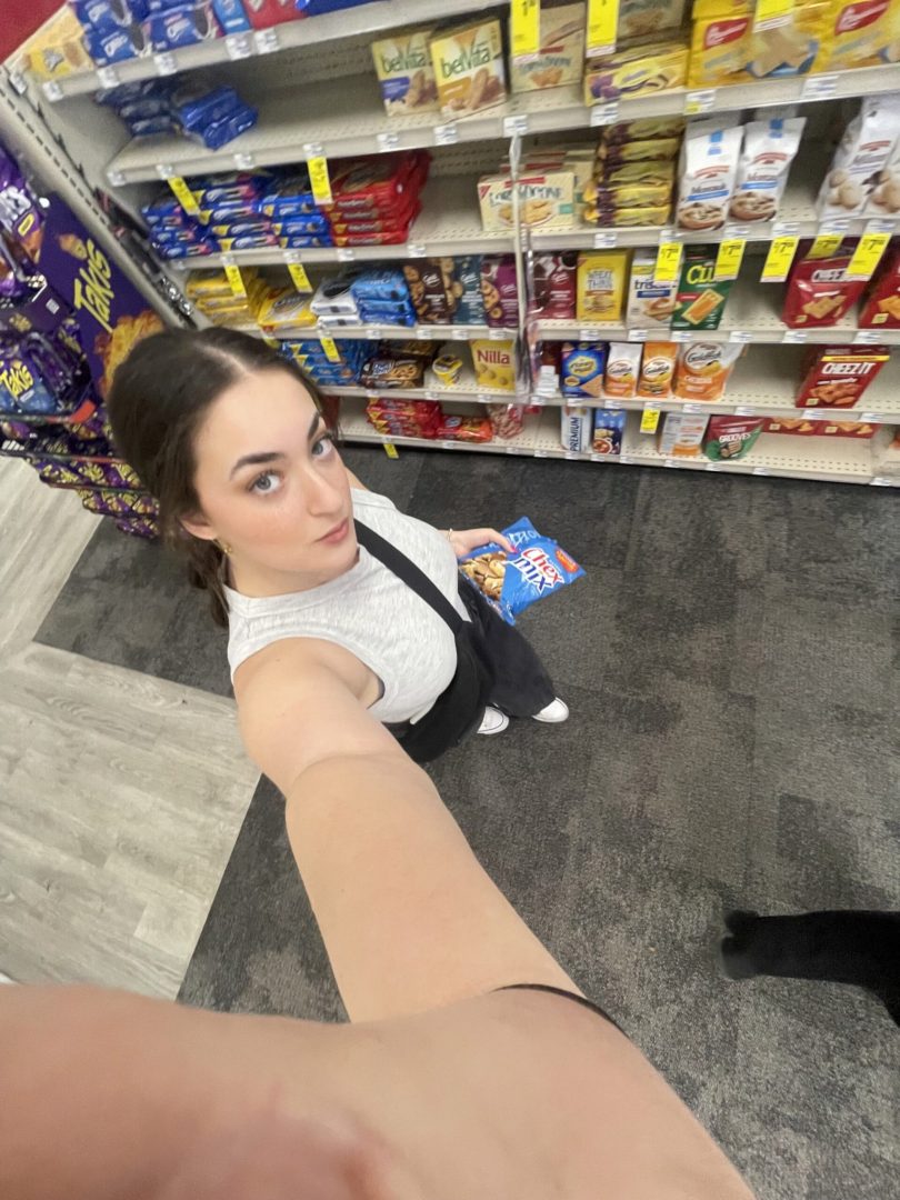 Zoe Nazarian, 20, actress and content creator from Los Angeles California poses for a point five selfie in undated photograph. The wide-angled selfie recently became extremely popular among social media users. (Zoe Nazarian, SWNS/Zenger)