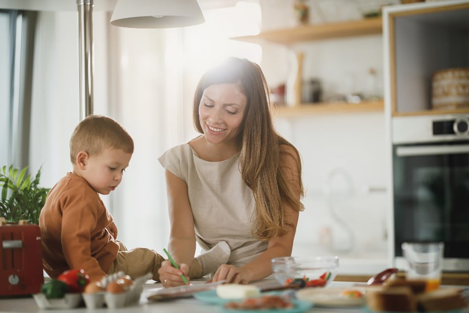 Americans spend about 400 hours in the kitchen yearly, according to a survey conducted by OnePoll on behalf of Bosch Home Appliances. Undated photograph. (Van Darden, SWNS/Zenger)