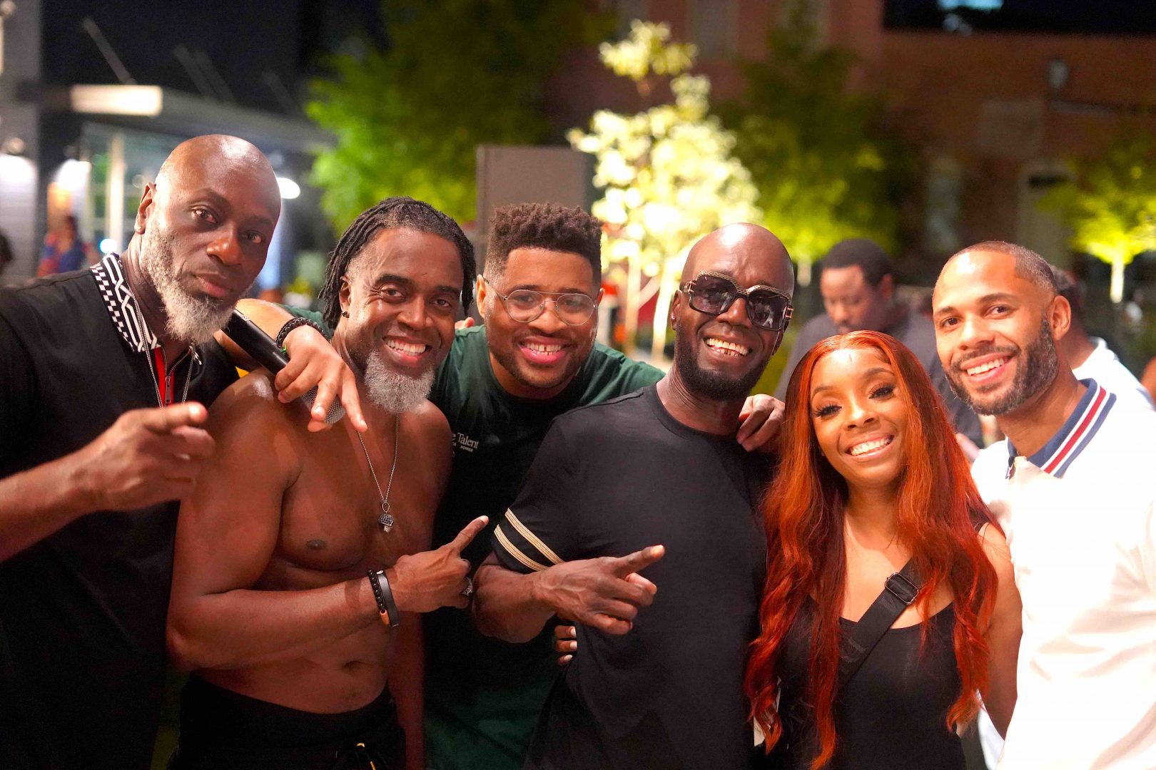 Singer Aaron Hall celebrates his 58th birthday at Nouveau Bar and Grill
