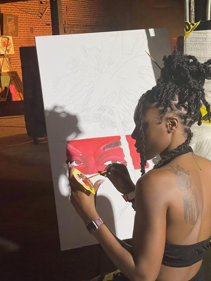 Zaria Russell shows Dutch Masters how she's making smoke and mastering art