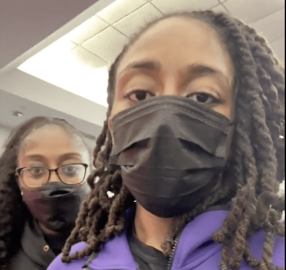 WNBA team forced to spend the night in airport (video)
