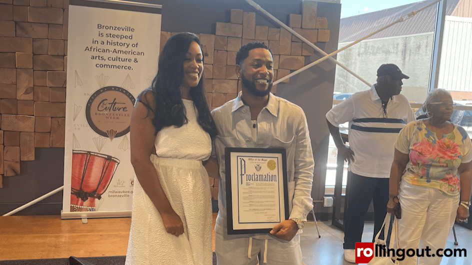 City of Milwaukee honors 'The Chi' leading actor Jacob Latimore and mother