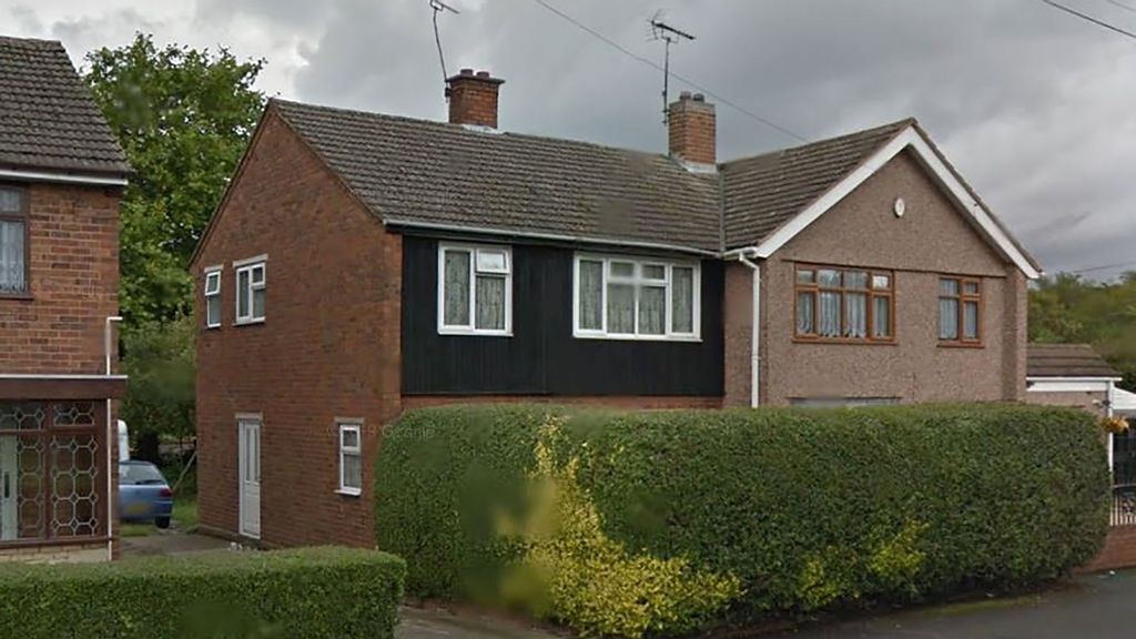 Steve White's home on Bredon Avenue, Stourbridge, pictured in an undated photo. White, 53, is facing a court battle to try and keep his childhood home after being slapped with an eviction notice to vacate the property in Stourbridge, England. (Google,SWNS/Zenger)