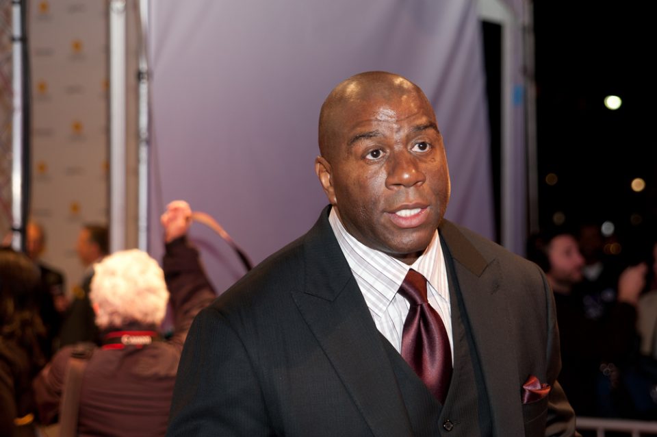 Magic Johnson had to set the record straight about this swirling rumor