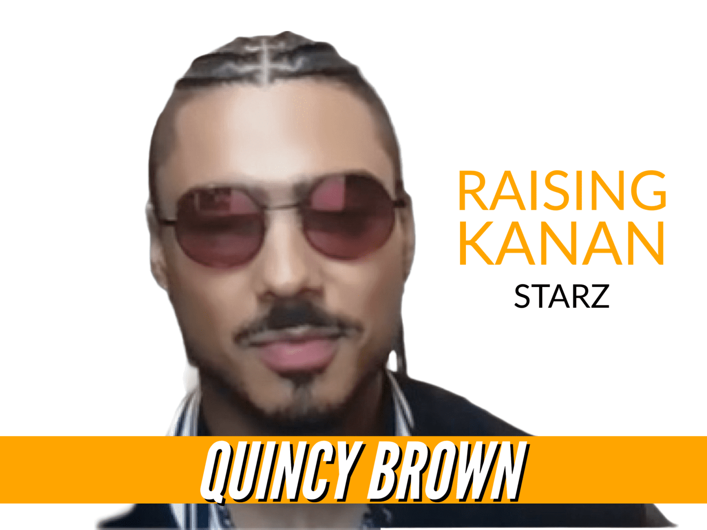 Quincy Brown mixed a little Al B. Sure! and Diddy for 'Raising Kanan' character
