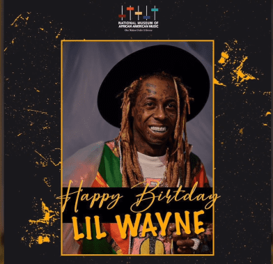 The National Museum of African American Music honors Lil Wayne on 40th birthday